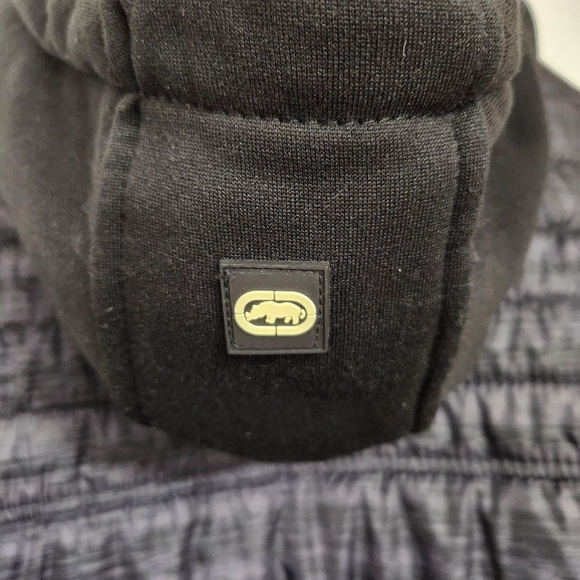 Ecko Unltd Black and Gray Puffer Jacket Men's Size 4X - Picture 9 of 11